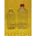 5lb Plastic Clear and Decorated Jug